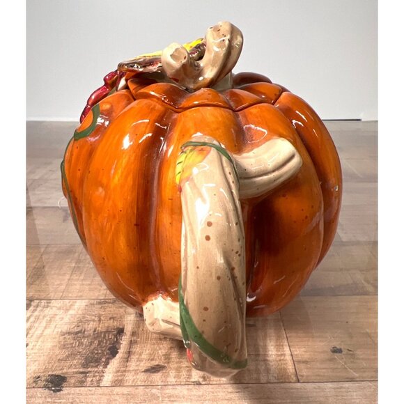 Vintage TII Collections Ceramic “Pumpkin” Teapot - Picture 5 of 7